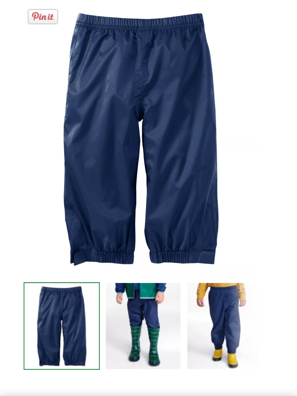 L.L.Bean Discovery Rain Pants